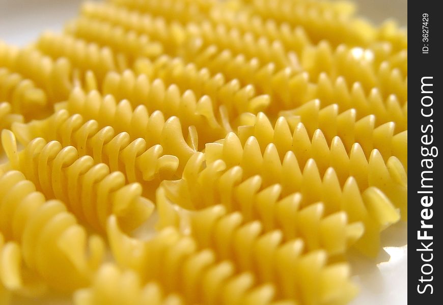 White Fusilli Original Italian Pasta