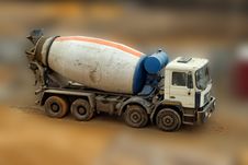 Concrete Mixer Truck. Stock Photography