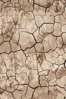 The Soil Surface Is Dry And Cracked Stock Image The Soil Surface Is Dry And Cracked Stock Image