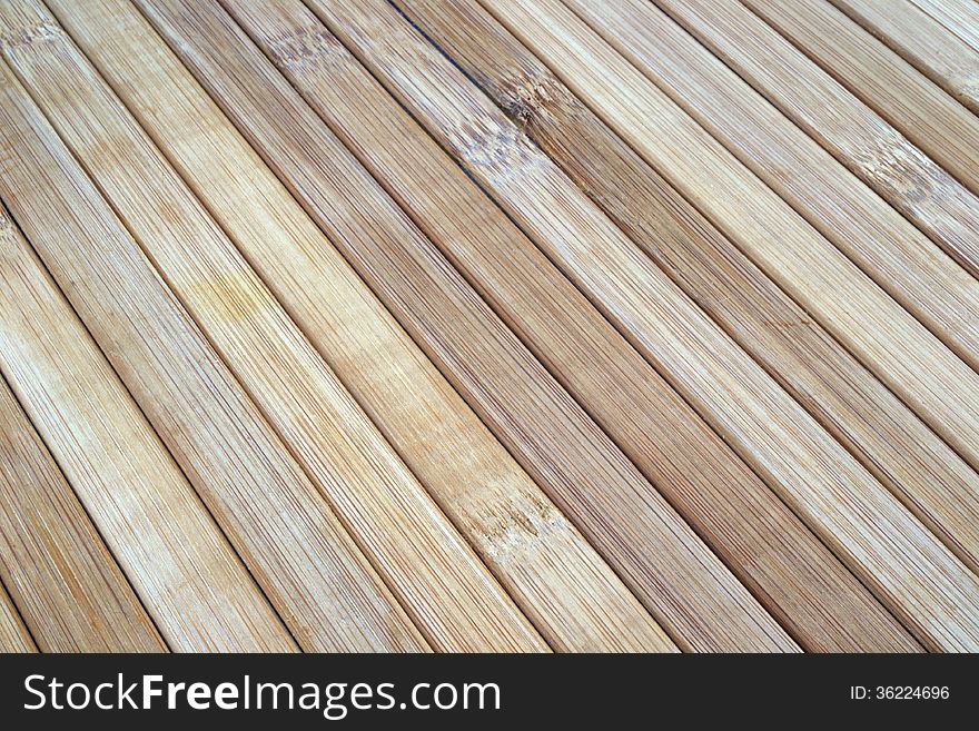 Flooring made of natural wood. Flooring made of natural wood