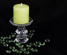 Burning Candle Royalty Free Stock Images Burning Candle Royalty Free Stock Images