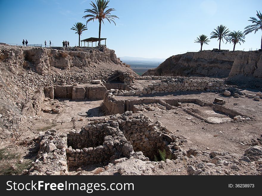 Archaeology excavations in Israel National park