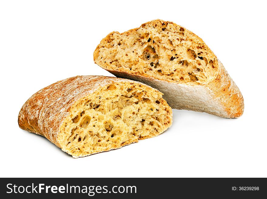 Fresh bread isolated