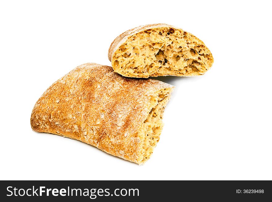 Fresh bread isolated