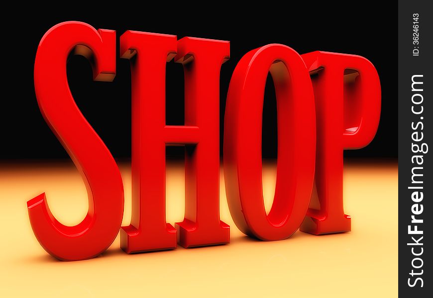 Shop 3d Text