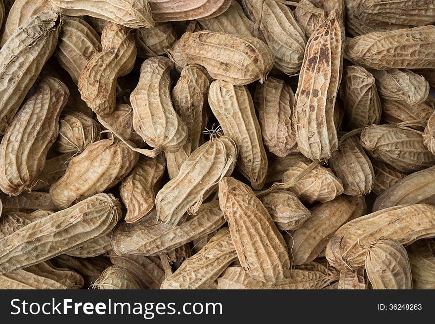 Boiled peanuts Is snacks that are usually are sold along the roadside in Thailand. Boiled peanuts Is snacks that are usually are sold along the roadside in Thailand.