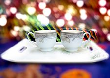 Coffee Or Tea Cups Royalty Free Stock Photo Coffee Or Tea Cups Royalty Free Stock Photo