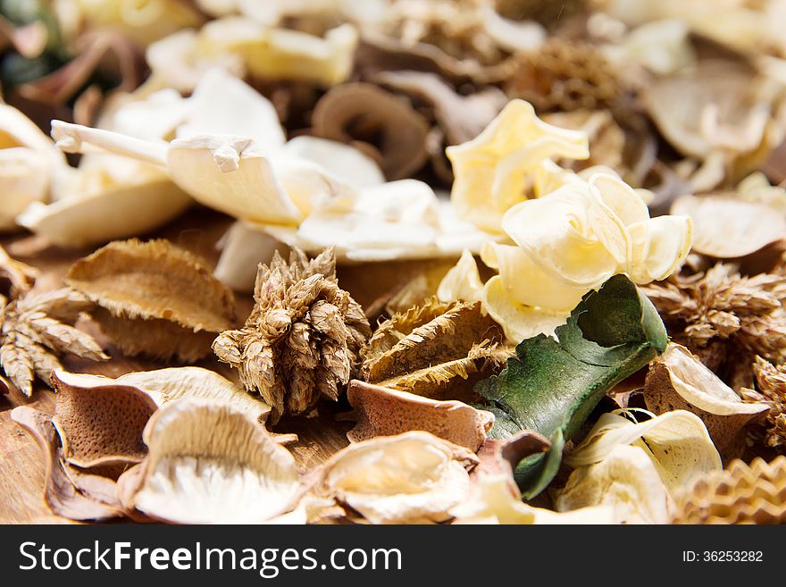 Potpourri,dry flowers