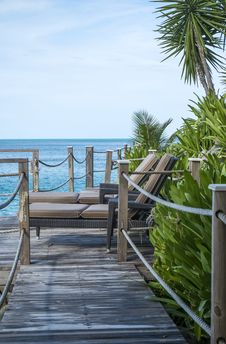 View Of The Caribbean Sea 2 Royalty Free Stock Image View Of The Caribbean Sea 2 Royalty Free Stock Image