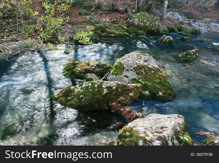 Crimea mountain rivers