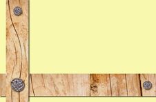 Wooden Planks With Nails Stock Photos