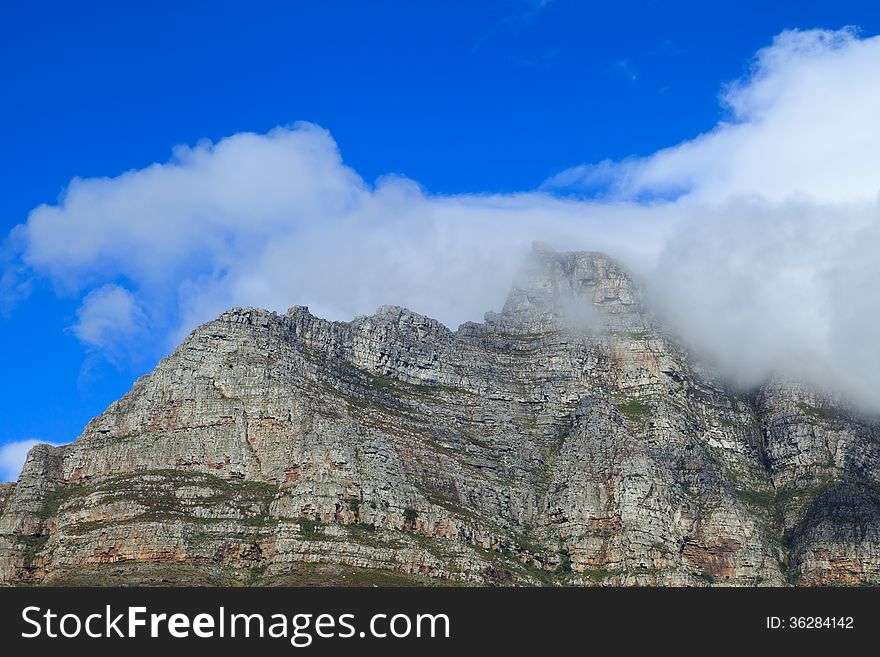 Table Mountain In Cape Town