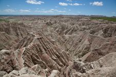 Badlands Royalty Free Stock Photography Badlands Royalty Free Stock Photography