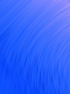 Blue Curves Royalty Free Stock Images
