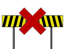 Warning Sign Royalty Free Stock Image Warning Sign Royalty Free Stock Image