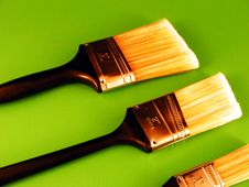 Paintbrushes 2 Royalty Free Stock Photos Paintbrushes 2 Royalty Free Stock Photos