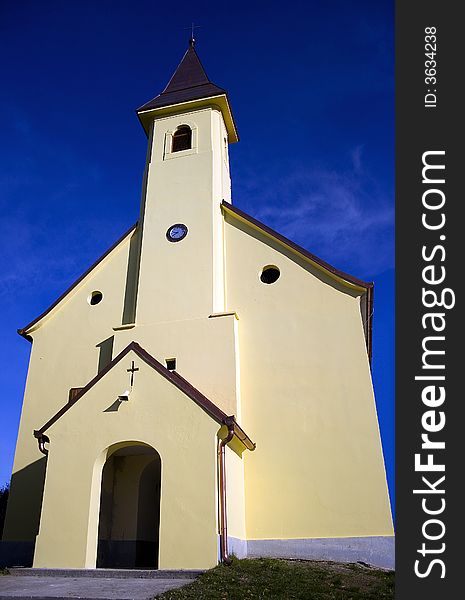 Beautiful catholic church in Croatia. Beautiful catholic church in Croatia...