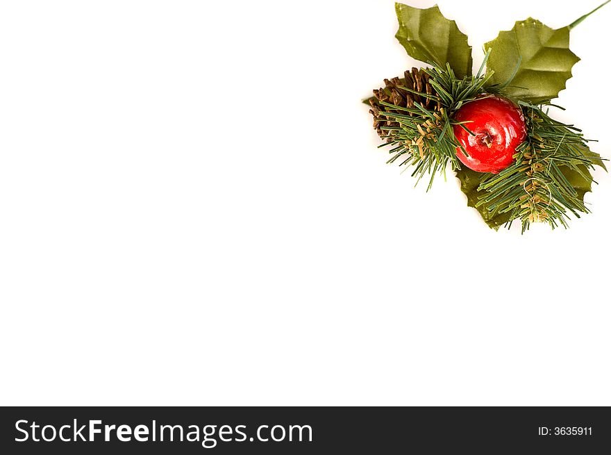 Christmas Decoration With Copy Space