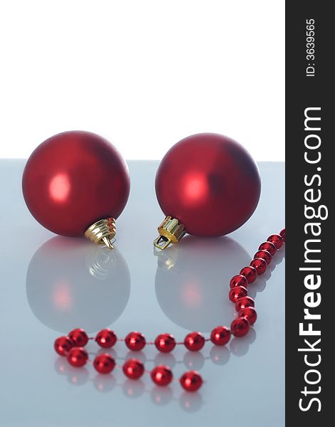 Two Christmas Balls