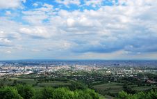 Panorama Of The City Of Vienna Stock Photography Panorama Of The City Of Vienna Stock Photography