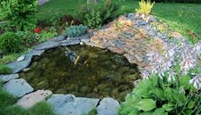 Small Pond In The Country Stock Image Small Pond In The Country Stock Image