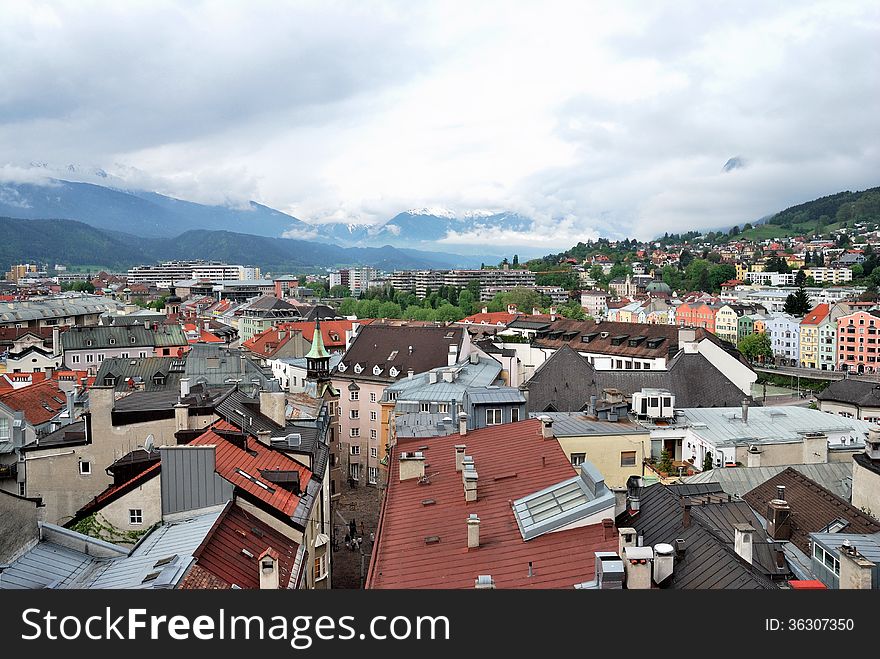 Townscape Of Innsbruck