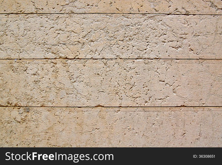 Part Of Walls Of Old Church Of Red Bricks Italy