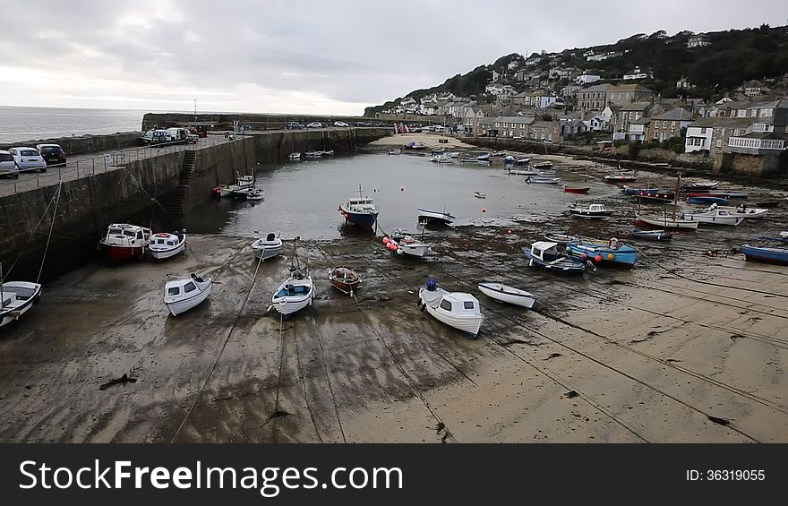 Mousehole Harbour Cornwall England