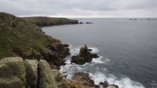 Lands End Coast From Sennen Cove Cornwall Royalty Free Stock Image Lands End Coast From Sennen Cove Cornwall Royalty Free Stock Image