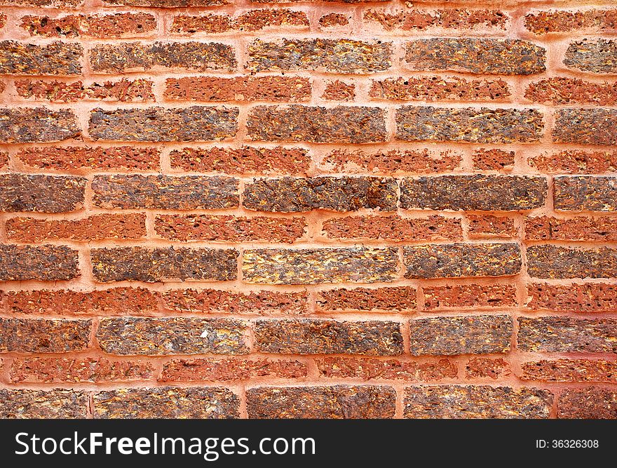 Background of brick wall texture