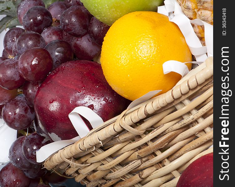 Close Fresh Fruit Baskets