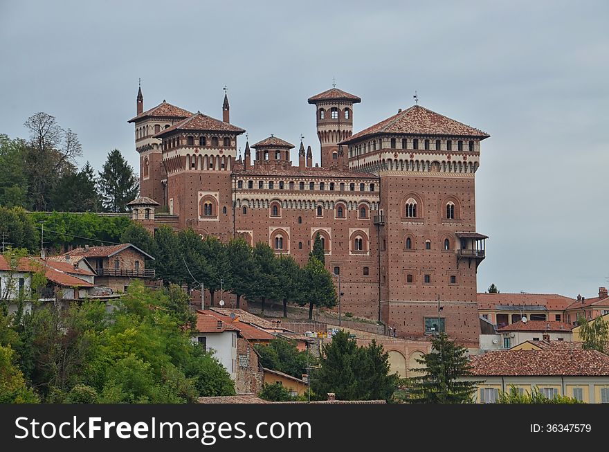 Cereseto Village in the Monferrato region, Alessandria, Italy. Cereseto Village in the Monferrato region, Alessandria, Italy