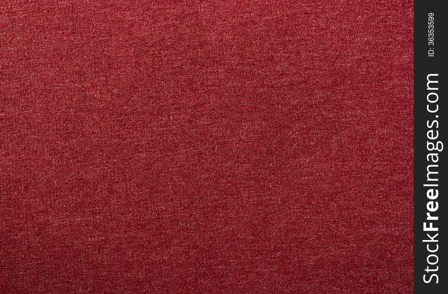 Red Fabric Texture