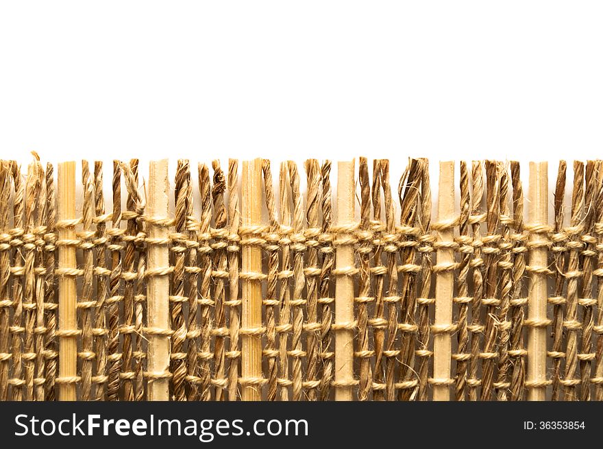 Empty Bamboo Table Mat, Blank Bamboo background