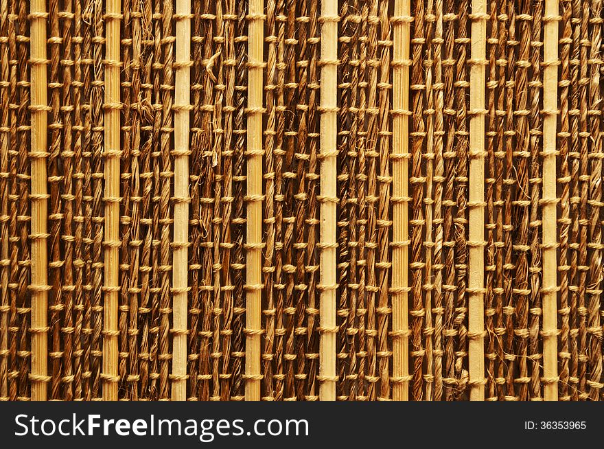 Empty Bamboo Table Mat, Blank Bamboo background