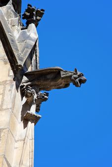 Gargoyle Of St. Vitus Cathedral Royalty Free Stock Image Gargoyle Of St. Vitus Cathedral Royalty Free Stock Image