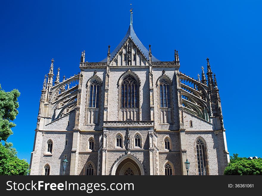 St. Barbaras Cathedral, KutnÃ¡ Hora, Czech Republic