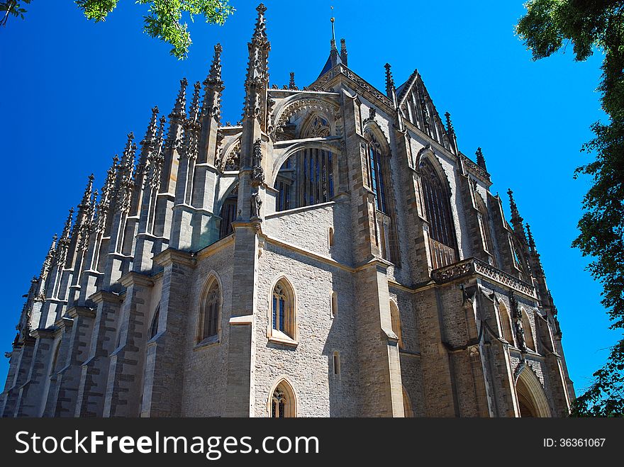 St. Barbaras Cathedral, KutnÃ¡ Hora, Czech Republic