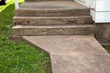 Concrete Stairs Stock Image