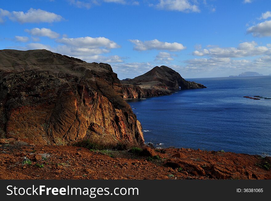 Photo taken on the way to Ponta de São Lourenço on Madeira Island