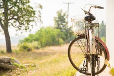 Old Bicycle. Royalty Free Stock Image