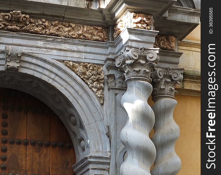 Architectural Doorway Detail