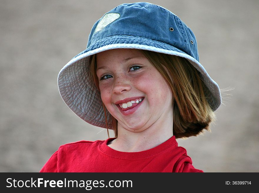 Young Girl In A Hat