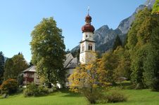 Church In Mountains Landscape Stock Photos Church In Mountains Landscape Stock Photos