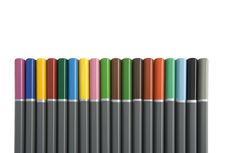Multi Coloured Pencils Royalty Free Stock Photos
