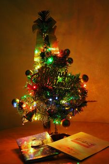 Artificial Christmas Tree Stock Image Artificial Christmas Tree Stock Image