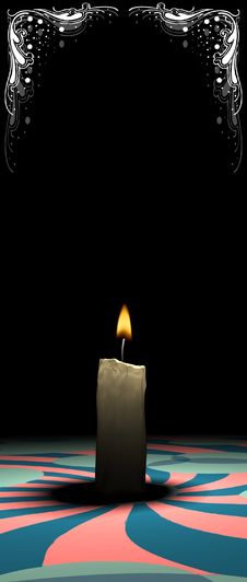 Candle Light Royalty Free Stock Photography Candle Light Royalty Free Stock Photography