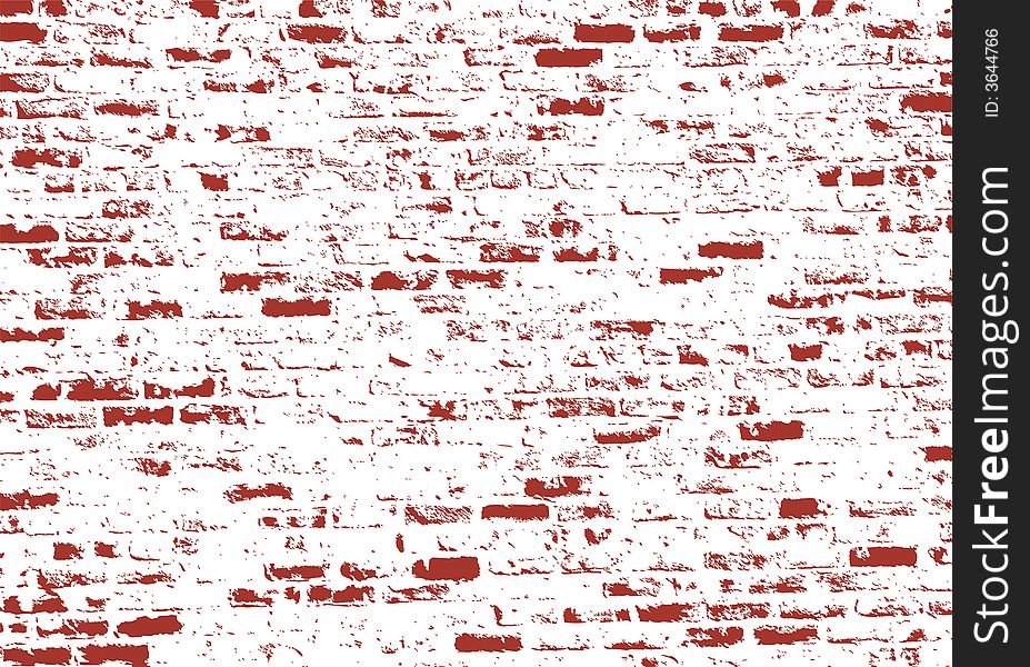 Old grunge style brick wall - additional ai and eps format available on request