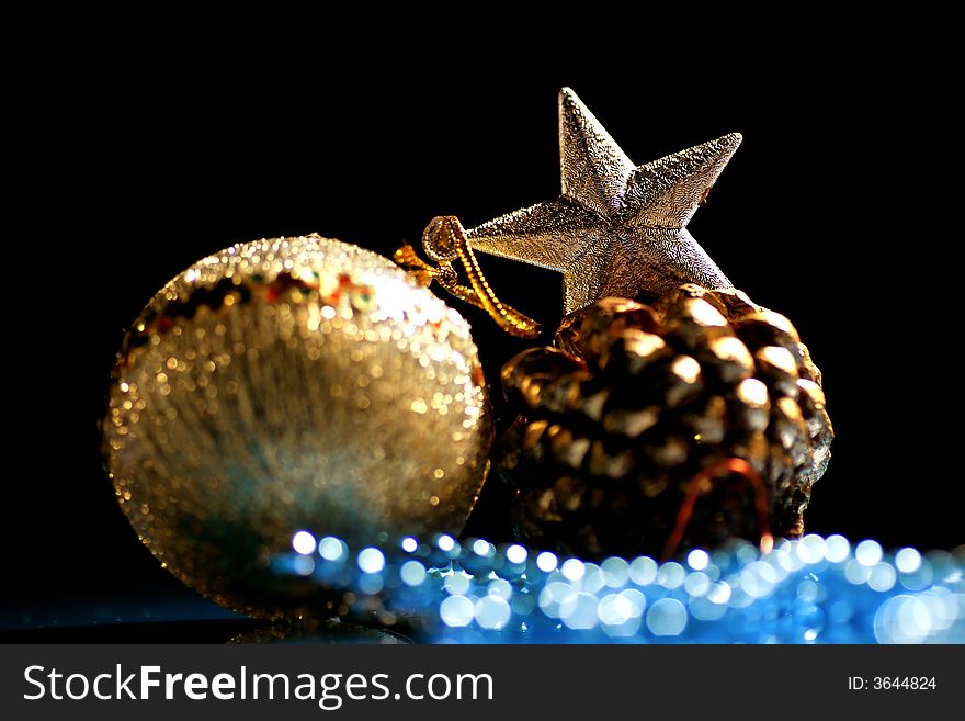 Christmas balls for Christmas and New year decoration