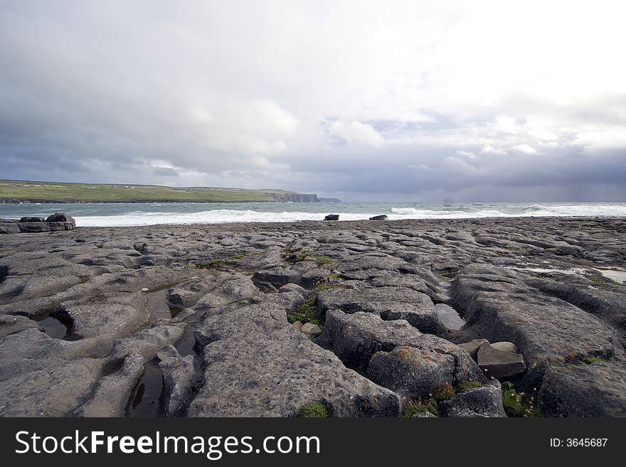 View of the Atlantic Ocean, Ireland